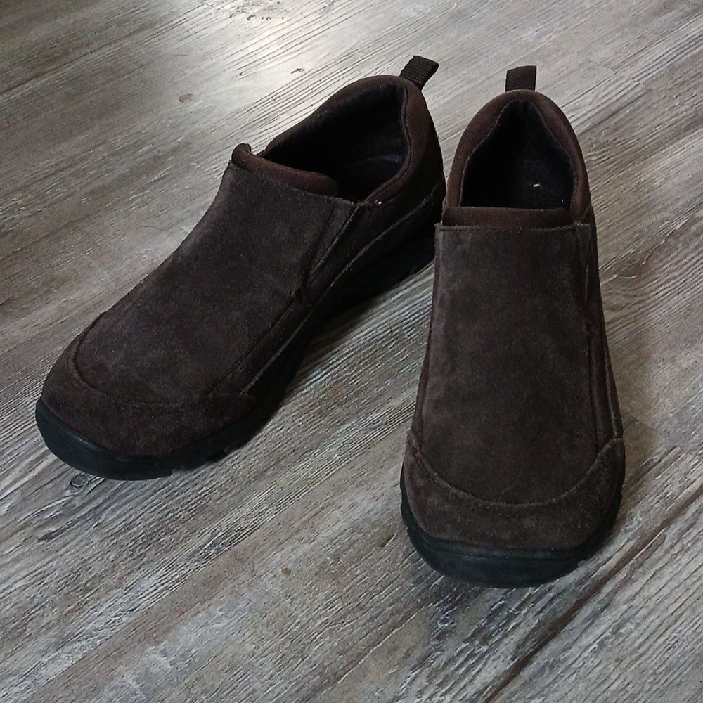 Lands' End Youth Kids  Boy or Girl All Weather Slip On Shoes Sz 6 EUC worn once